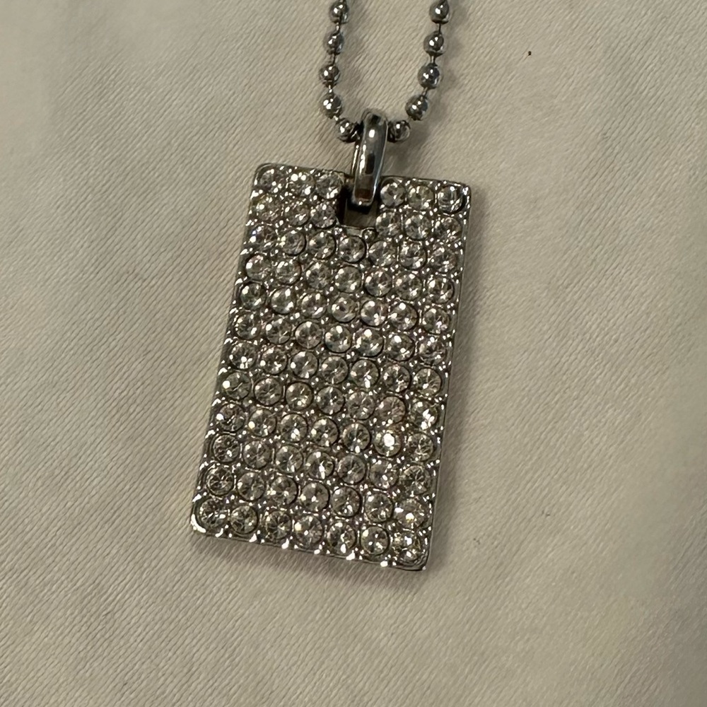 Touchstone crystal necklace